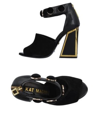 Kat Maconie 샌들 In Black