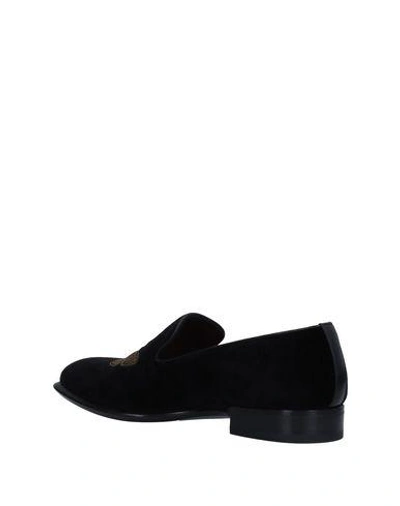 Shop Alexander Mcqueen Loafers In Black