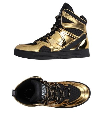 Marc By Marc Jacobs Sneakers In Gold