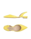 Paul Andrew Ballet Flats In Yellow