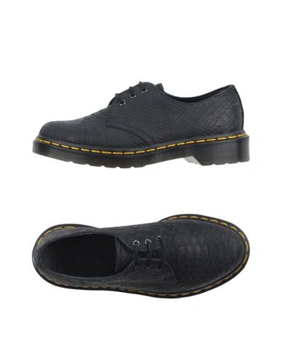 Dr. Martens' Lace-up Shoes In Black