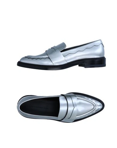Christopher Kane Loafers In Silver