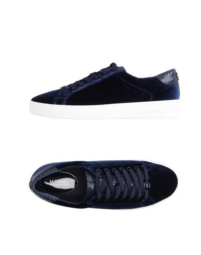 Michael Michael Kors Sneakers In Dark Blue