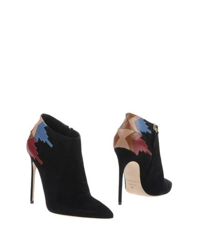 Brian Atwood Booties In Black