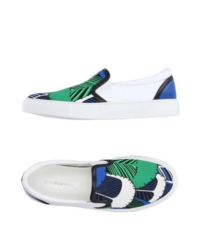 Shop Dsquared2 Sneakers In Green