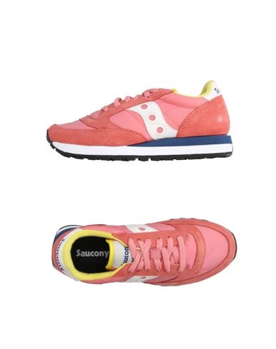 Saucony Sneakers In Salmon Pink