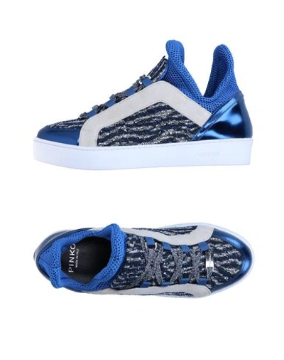 Pinko Sneakers In Dark Blue