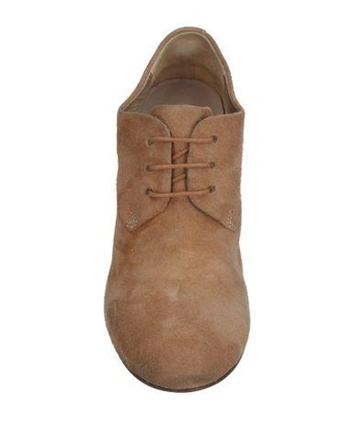 Shop Marsèll Lace-up Shoes In Camel