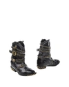 PHILIPP PLEIN ANKLE BOOTS,11215218FJ 9