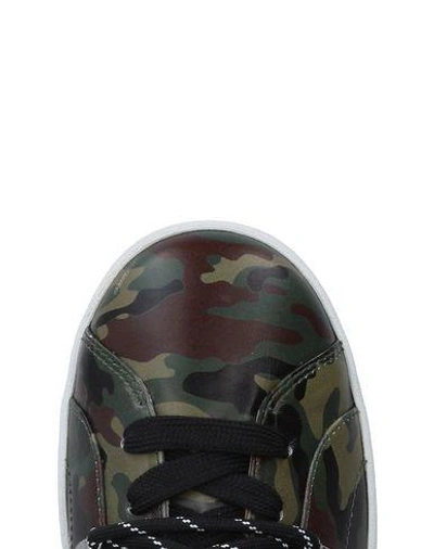 Shop Dolce & Gabbana Sneakers In Military Green