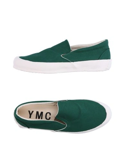 Ymc You Must Create Sneakers In Green