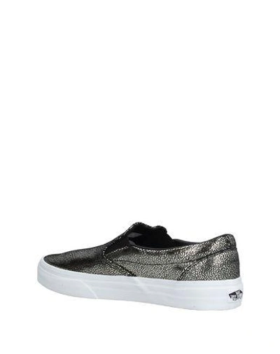 Shop Vans Sneakers In Platinum