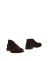 Church's Ankle Boots In Dark Brown