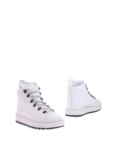 Puma Ankle Boots In White