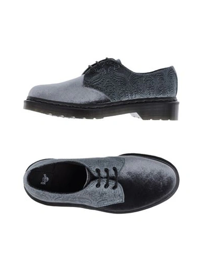 Dr. Martens Lace-up Shoes In Grey