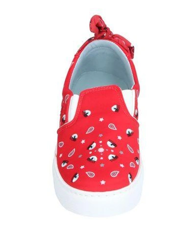 Shop Chiara Ferragni Sneakers In Red