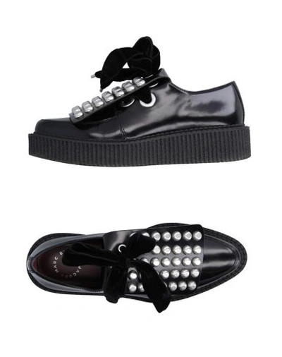 Marc By Marc Jacobs Laced Shoes In Black