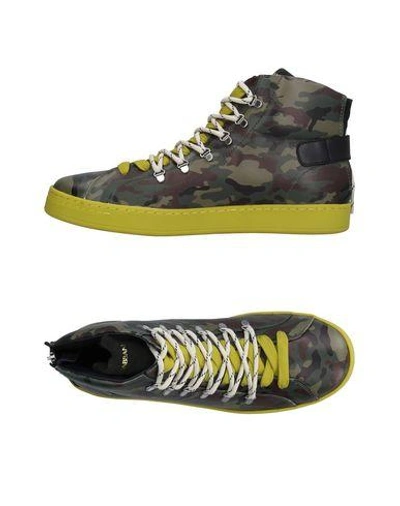 Dolce & Gabbana Sneakers In Military Green