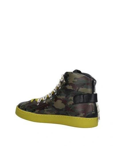 Shop Dolce & Gabbana Sneakers In Military Green