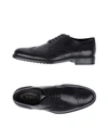 Tod's Laced Shoes In Black