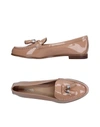 Michael Michael Kors Loafers In Pale Pink