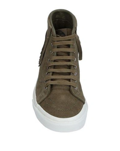 Shop Vans In Military Green