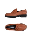 Jil Sander Loafers In Tan