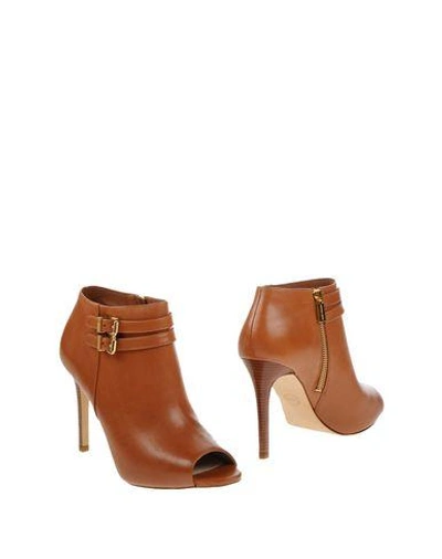 Shop Michael Michael Kors Ankle Boot In Brown