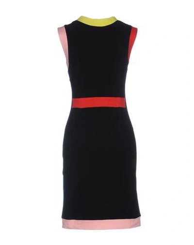 Shop Love Moschino Short Dress In Black