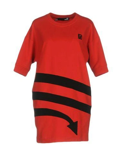Love Moschino Short Dress In Red