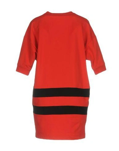 Shop Love Moschino Short Dress In Red