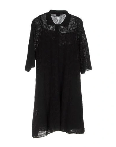 Shop M Missoni Short Dresses In Black