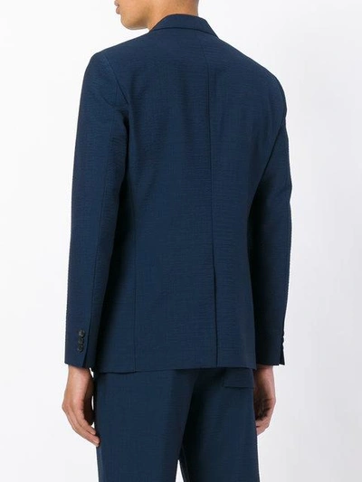 Shop Theory Rodolf Blazer In Blue