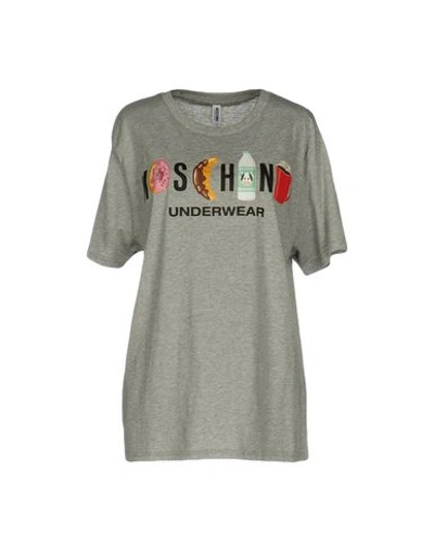 Moschino Underwear Undershirts In Light Grey