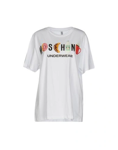 Moschino Underwear Undershirt In White