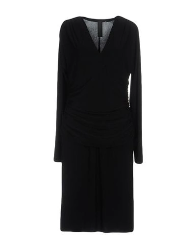 Norma Kamali Knee-length Dress In Черный