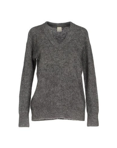 Shop Pinko Sweaters In Grey