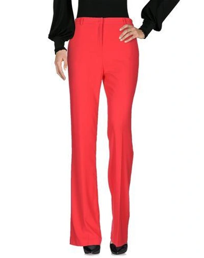 Pinko Casual Trousers In Red