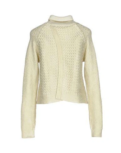 Shop Pinko Turtlenecks In Platinum