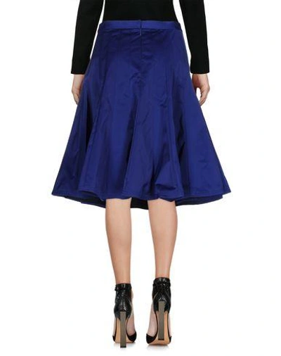 Shop Marc By Marc Jacobs Knee Length Skirts In Purple