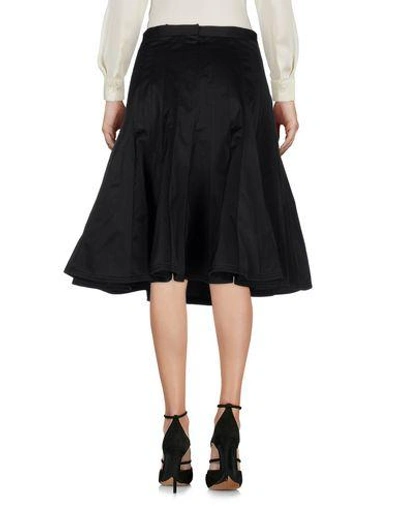 Shop Marc By Marc Jacobs Knee Length Skirts In Black