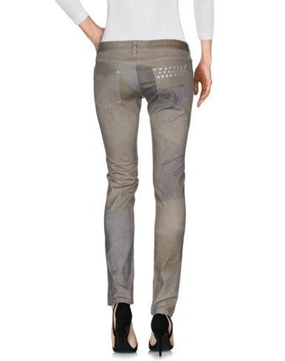 Shop Isabel Marant Denim Pants In Grey