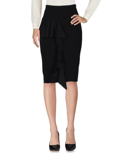 Dondup 3/4 Length Skirts In Black
