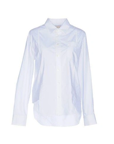 Shop Marni Shirts In White