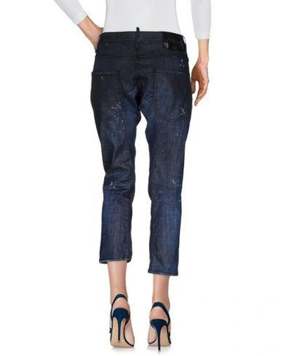 Shop Dsquared2 Woman Jeans Blue Size 4 Cotton, Elastane