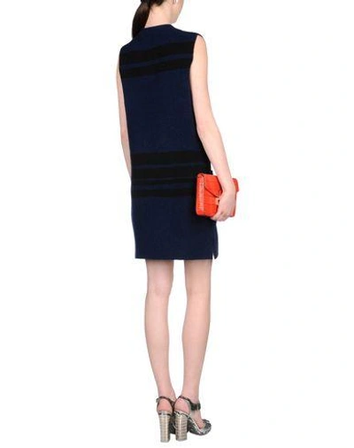 Shop Proenza Schouler Short Dresses In Dark Blue