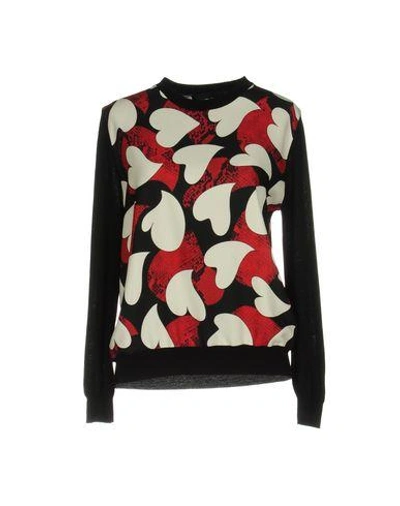 Shop Boutique Moschino Sweater In Red