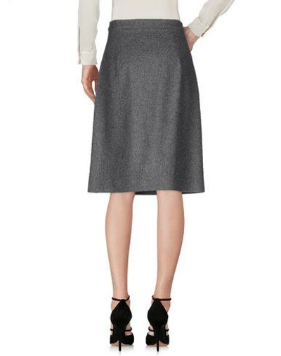 Shop Michael Kors Knee Length Skirt In Grey