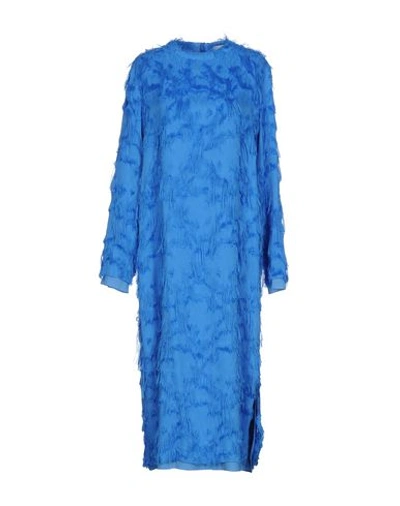 Carven 3/4 Length Dresses In Blue