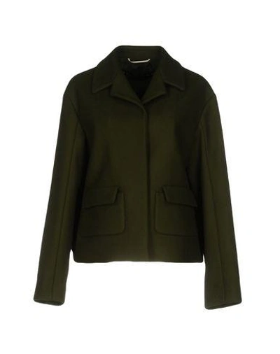 Shop Rochas In Military Green